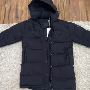 OLAY Black Quilted Jacket